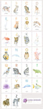 Animal Alphabet Flash Cards