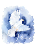 Christmas Cards Peace Dove Set of 10
