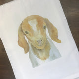 Nubian Goat Tea Towel