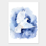 Christmas Cards Peace Dove Set of 10