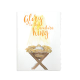 Baby in the Manger Christmas Cards Set