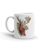 Moose with a Scarf Mug