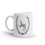 Joy Mug Black and White