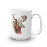 Moose with a Scarf Mug