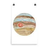 Jupiter Planet Watercolor art print