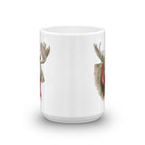 Moose with a Scarf Mug