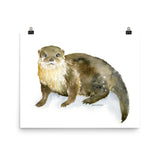 River Otter Watercolor