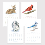 2026 Watercolor Desk Calendar
