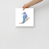 Blue Jay Watercolor Fine Art Poster