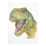 T. rex Watercolor Tapestry
