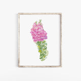Purple Heather Watercolor