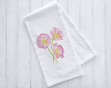 Texas Wildflower Flour Sack Tea Towels Set of 4