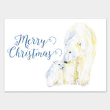 Polar Bears Christmas Cards Set of 10