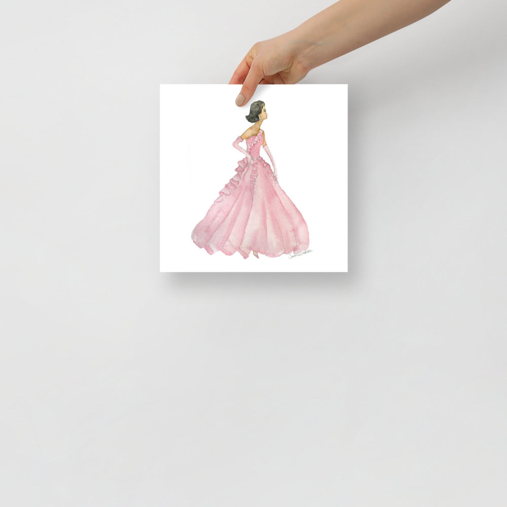 open lace back dress Poster Girls Gala Dinner Dress with Satin and Off-Shoulder Detail – Fiona  Secret Closet main image 0