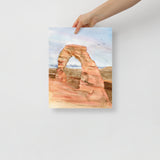 Arches National Park Watercolor Poster Print