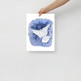 Dove 2 Watercolor Print