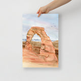 Arches National Park Watercolor Poster Print