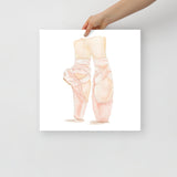 Pink Ballet Point Slippers - Point Shoes