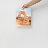 Arches National Park Watercolor Poster Print