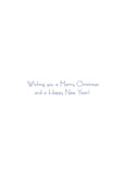 Snowflake Watercolor Painting Christmas Card Set
