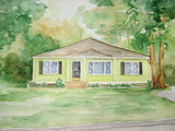 CUSTOM ORDER for CT - 8x10 Prints of House Portrait