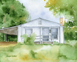 CUSTOM ORDER for CT - 8x10 Prints of House Portrait