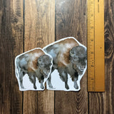 American Bison Vinyl Sticker