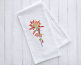Texas Wildflower Flour Sack Tea Towels Set of 4