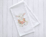 Set of 4 Holiday Flour Sack Tea Towels