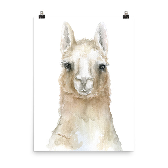 Llama 2 Watercolor
