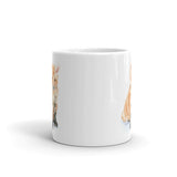 Baby Fox Watercolor Coffee Mug