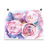 Peonies Watercolor Print