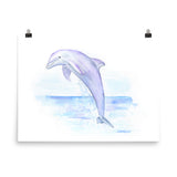 Dolphin Watercolor