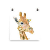 Giraffe Watercolor