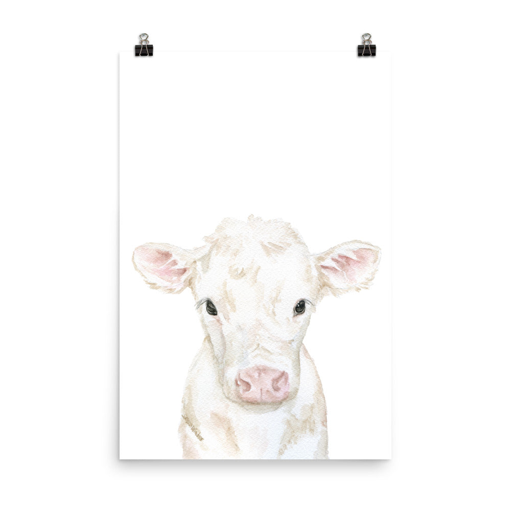 Angus Cow and Calf Watercolor – Susan Windsor
