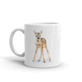 Deer Fawn Watercolor Coffee Mug