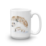 Hedgehog Watercolor Coffee Mug