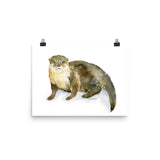 River Otter Watercolor