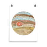 Jupiter Planet Watercolor art print