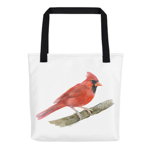 Red Cardinal Tote Bag