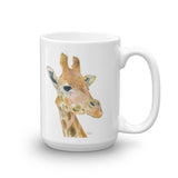 Giraffe Watercolor Coffee Mug
