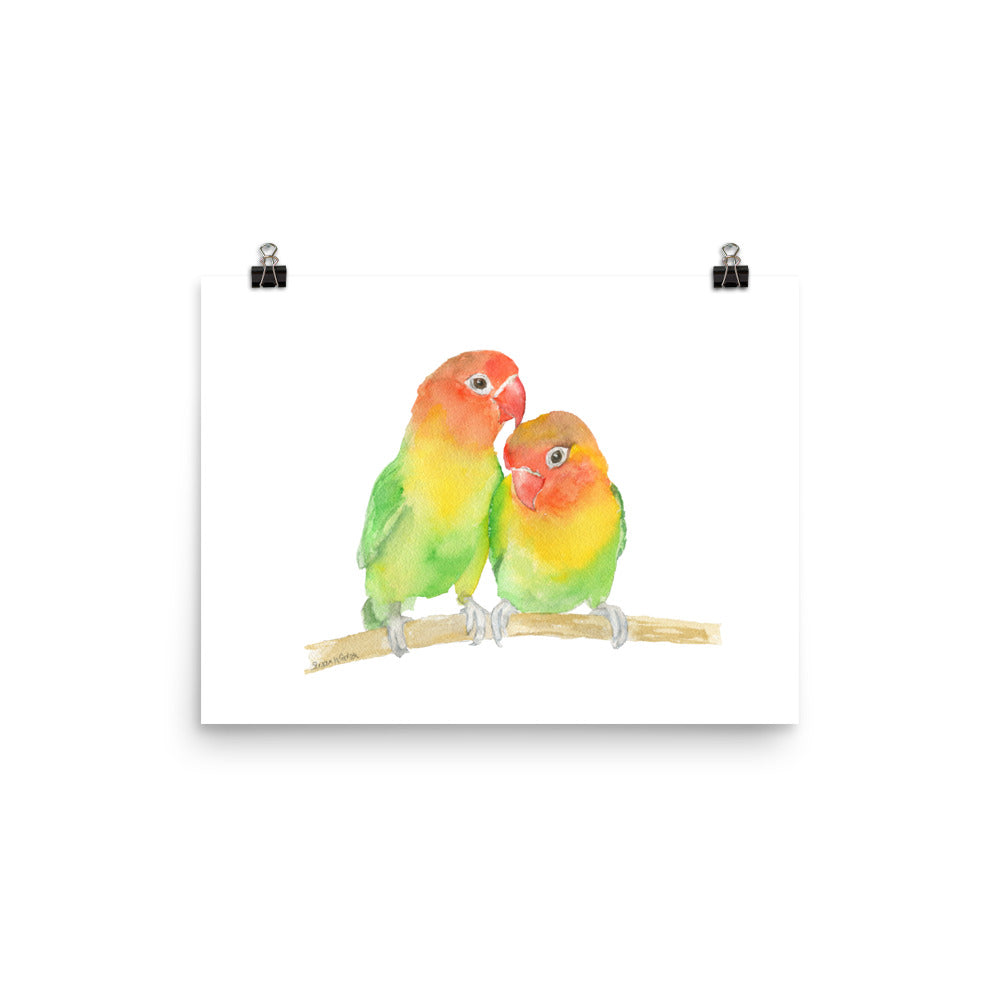 Blog of Sara (Butcher) Burrier :: Sara B Illustration: Two love birds...