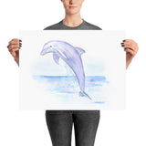 Dolphin Watercolor