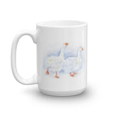 Sebastopol Geese Watercolor Mug