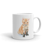 Baby Fox Watercolor Coffee Mug