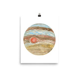 Jupiter Planet Watercolor art print