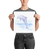 Dolphin Watercolor