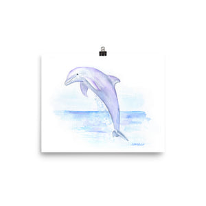 Dolphin Watercolor