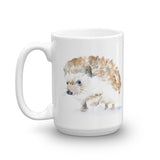 Hedgehog Watercolor Coffee Mug