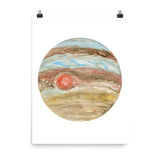 Jupiter Planet Watercolor art print